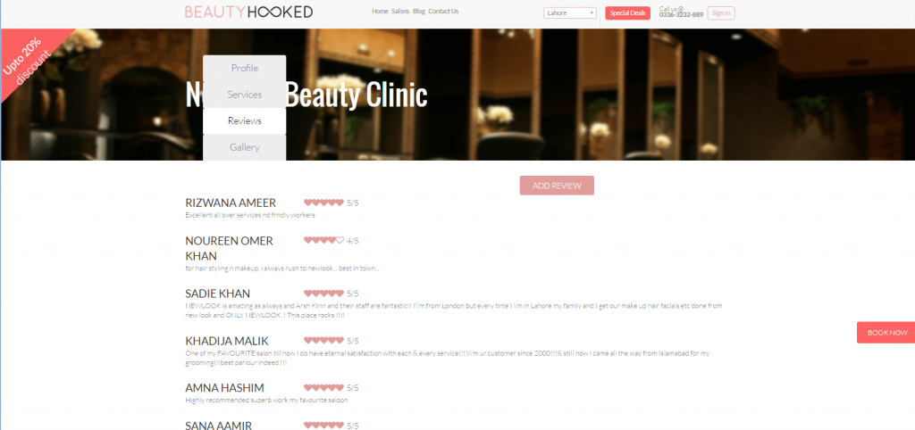 beautyhooked-newlook-sahrsaid-kiranchaudhari-salon-freshstartpk-freshtart-online-pr-startups-reviews